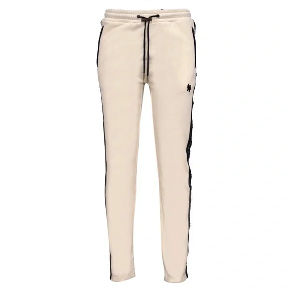 NWT Homme Femme Signature Track Pants in Cream Luxury Street Wear Size M - Picture 7 of 12